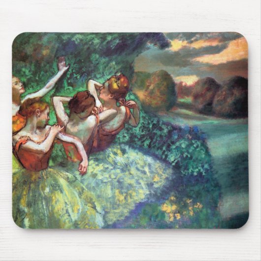 Tapis De Souris Quatre danseurs par Degas (Devant)