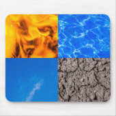 Tapis De Souris Quatre éléments (Devant)