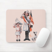 Tapis De Souris Quatre juillet (Avec souris)
