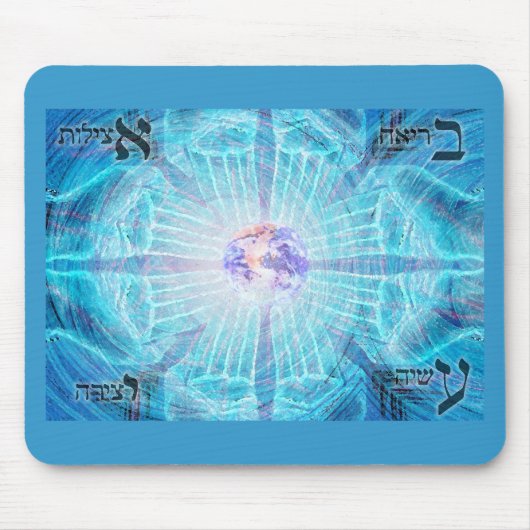 Tapis De Souris Quatre mondes Mousepad (Devant)