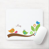 Tapis De Souris Quatre Petits Oiseaux (Avec souris)