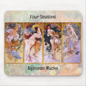 TAPIS DE SOURIS - "Quatre Saisons" d'Alphonse Much (Devant)