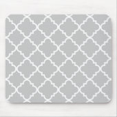 Tapis De Souris Quatrefoil Mousepad - gris (Devant)