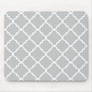 Tapis De Souris Quatrefoil Mousepad - gris