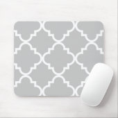 Tapis De Souris Quatrefoil Mousepad - gris (Avec souris)