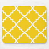 Tapis De Souris Quatrefoil Mousepad - jaune (Devant)