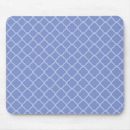 Tapis De Souris Quatrefoil pourpre (Devant)