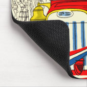 Tapis De Souris Quatrième de défilé de juillet (Coin)