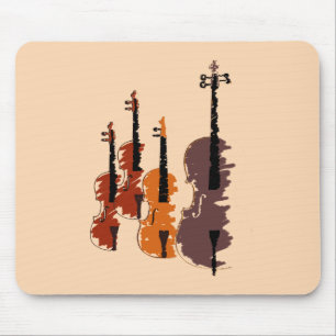 Tapis De Souris Quatuor à cordes Violon-String Instrument
