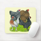 Tapis De Souris Quatuor Bantam Hen (Avec souris)