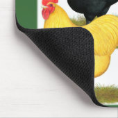 Tapis De Souris Quatuor de poulet à coq lourd (Coin)