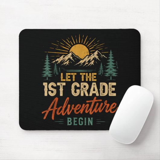 Tapis De Souris Que l'aventure de CP commence (Avec souris)