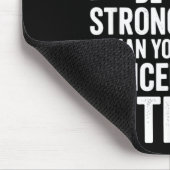 Tapis De Souris Que le café soit plus fort que l'attitude des dans (Coin)