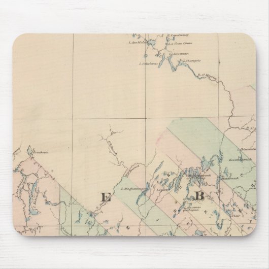 Tapis De Souris Québec (Devant)