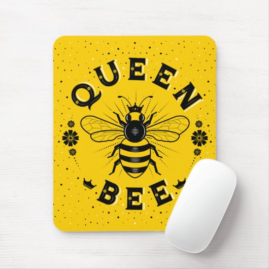 Tapis De Souris Queen Bee Computer Mousepad (Avec souris)