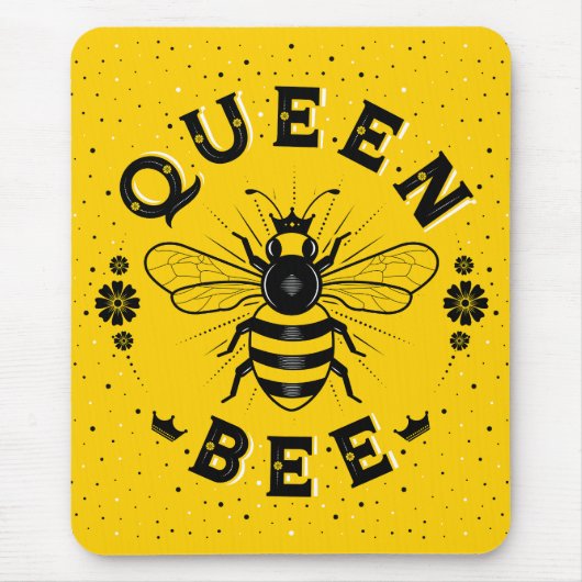 Tapis De Souris Queen Bee Computer Mousepad (Devant)