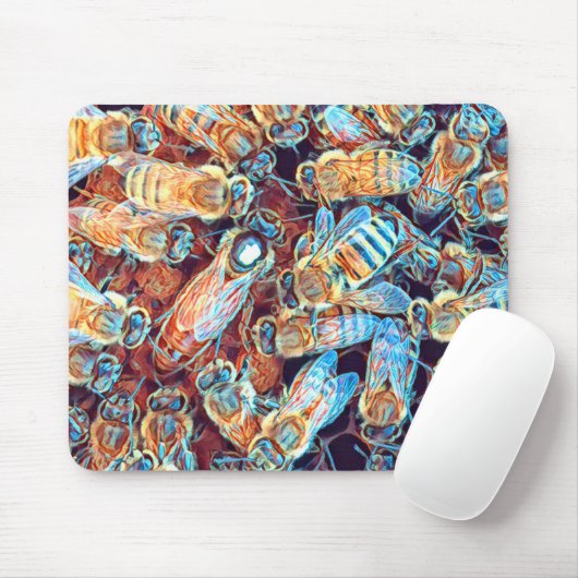 Tapis De Souris Queen Bee Mousepad (Avec souris)