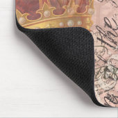 Tapis De Souris Queen Bee Vintage magnifique collage (Coin)