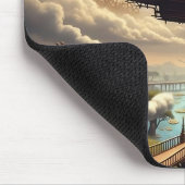 Tapis De Souris Quel Long Étrange Voyage (Coin)