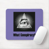 Tapis De Souris Quelle conspiration ? (Avec souris)