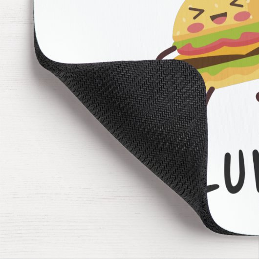 Tapis De Souris Quelle heure est le déjeuner (Coin)