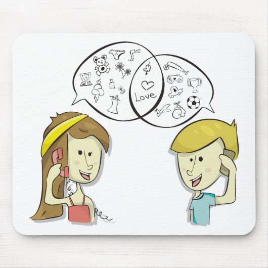 Tapis De Souris quelque chose dans Mousepad commun (Devant)