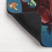 Tapis De Souris Quelque chose de poisson (Coin)