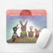 Tapis De Souris Quelque chose de rouge (Avec souris)