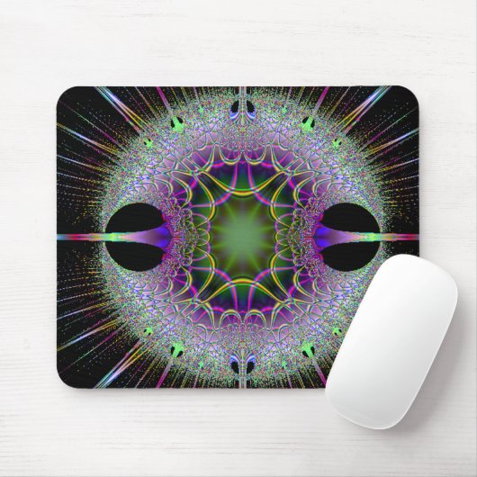 Tapis De Souris Quelque Chose D'Effrayant !Mousepad (Avec souris)