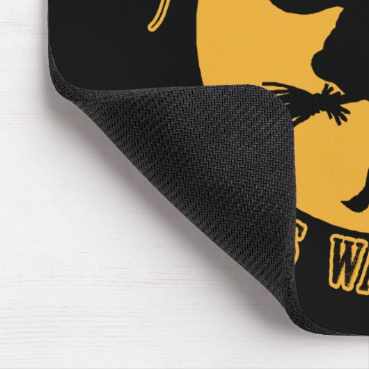 Tapis De Souris Quelque chose mauvaise cette manière vient (Coin)