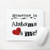Tapis De Souris Quelqu'un en Alabama m'aime (Avec souris)