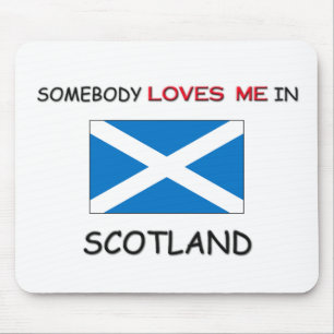 Tapis De Souris Quelqu'un m'aime en ECOSSE