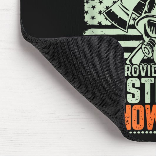 Tapis De Souris Questionable Knowledge Fireman Gift Proud Firefigh (Coin)