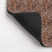 Tapis De Souris Questions Brown (Coin)