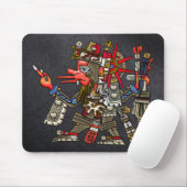Tapis De Souris Quetzalcoatl (Avec souris)