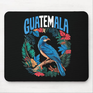 Tapis De Souris Quetzals Resplendissants du Guatemala Oiseau Natio