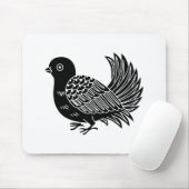 Tapis De Souris Queue de fantail (Avec souris)