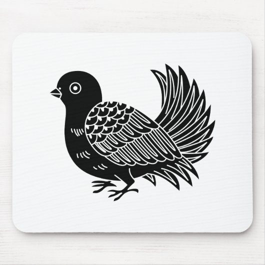 Tapis De Souris Queue de fantail (Devant)