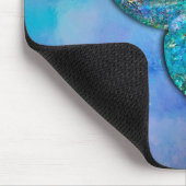 Tapis De Souris Queue de sirène scintillante de l'océan Enchantée (Coin)