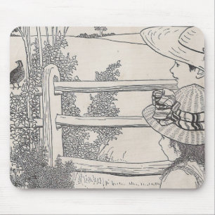 Tapis De Souris Queue sur un rail