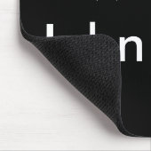 Tapis De Souris Qui est John Galt ? mousepad (Coin)