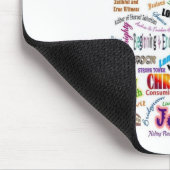 Tapis De Souris Qui il est… des noms de Dieu (Coin)