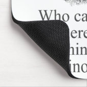 Tapis De Souris Qui Peut Croire Qu'Il N'Y A Pas D'Âme (Coin)