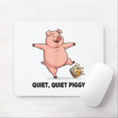 Tapis De Souris Quiet Ggy Funny Litical Meme Anti-trump Design  (Avec souris)