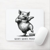 Tapis De Souris Quiet Ggy Meme Feminist Subtle Humor Protest Resis (Avec souris)