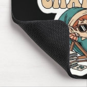 Tapis De Souris Quiet Quitting Elf Funny Office Humor Dark Mode (Coin)