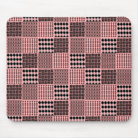 Tapis De Souris Quilt Boho (Devant)