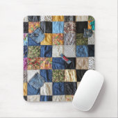 Tapis De Souris Quilt de poche Denim (Avec souris)