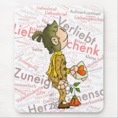 Tapis De Souris Quinn - Amour (Devant)
