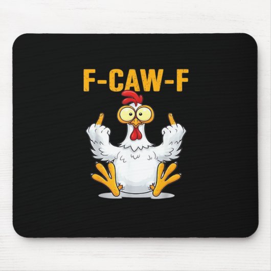 Tapis De Souris Quote Rooster Meme Classic (Devant)